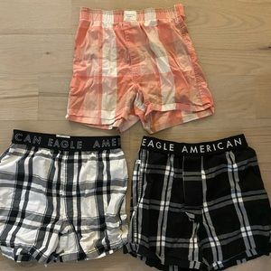american eagle boxer/ short bundle!!